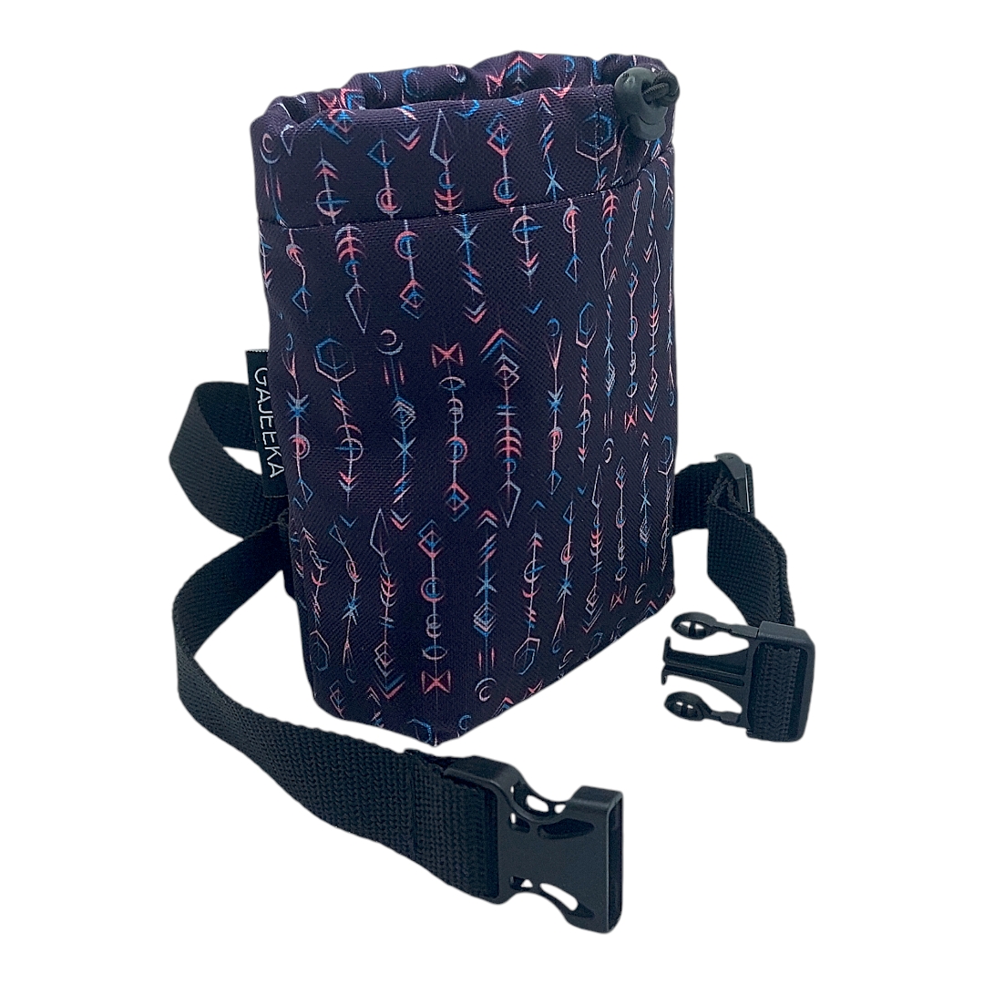 saszetka na smakołyki fioletowy ładny wzór saszetka na smakołyki fioletowy ładny wzór